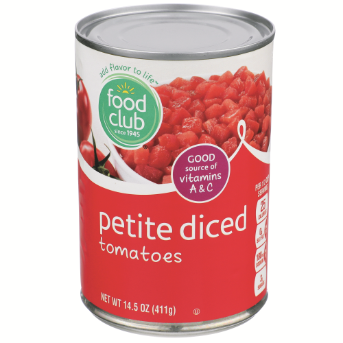 Food Club Tomato Diced Pete 411G