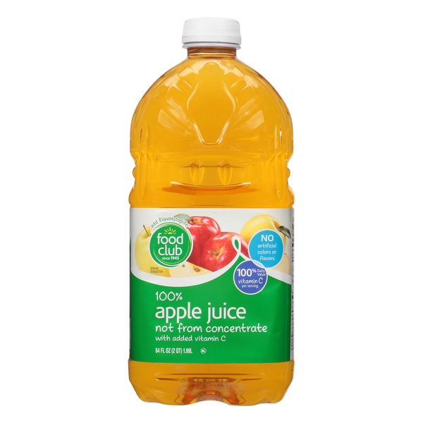 Food Club 100% Apple Juice 1.89L