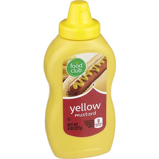 Food Club Mustard Squeeze 227ML