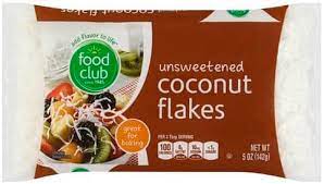 Food Club Coconut Unsweetened 142G