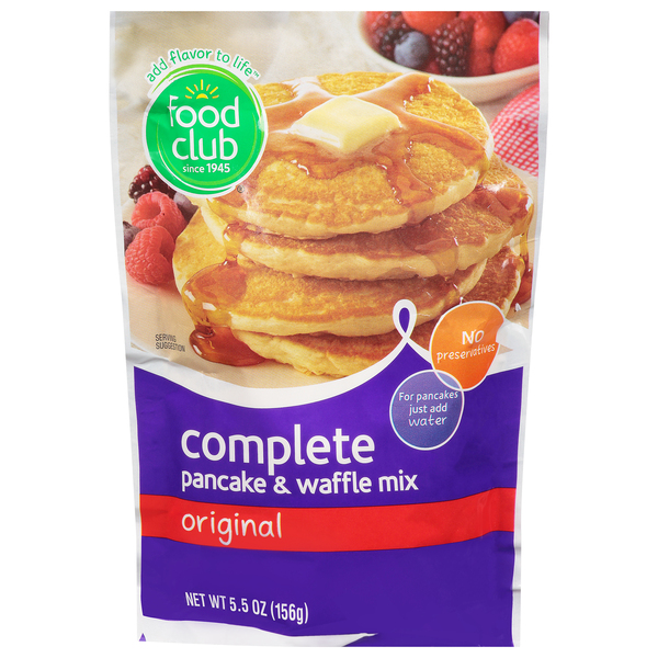 Food Club Pancake Mix Complete Pouch 156G