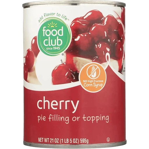 Food Club Pie Fill Cherry 595G