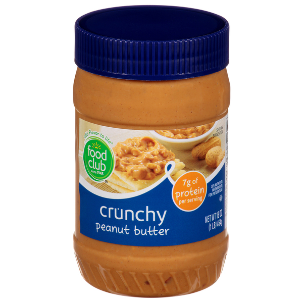 Food Club Peanut Butter Crunch 454G
