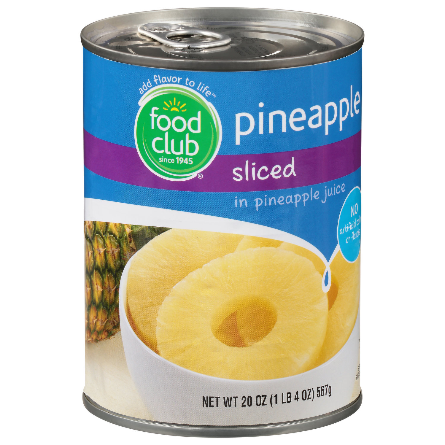 Food Club Pineapple Slice 567G