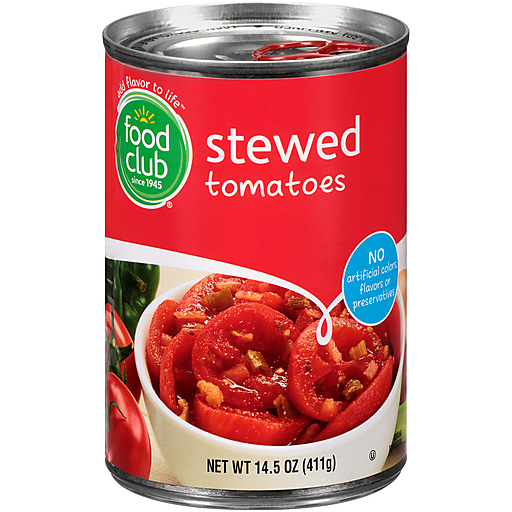 Food Club Tomato Stewed 411G