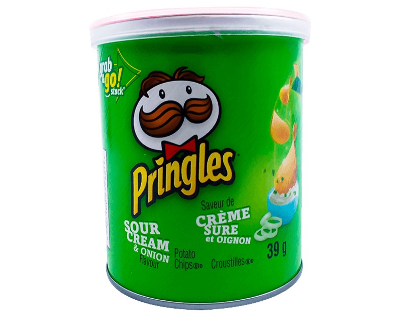 Pringles Sour Cream And Onion 39G