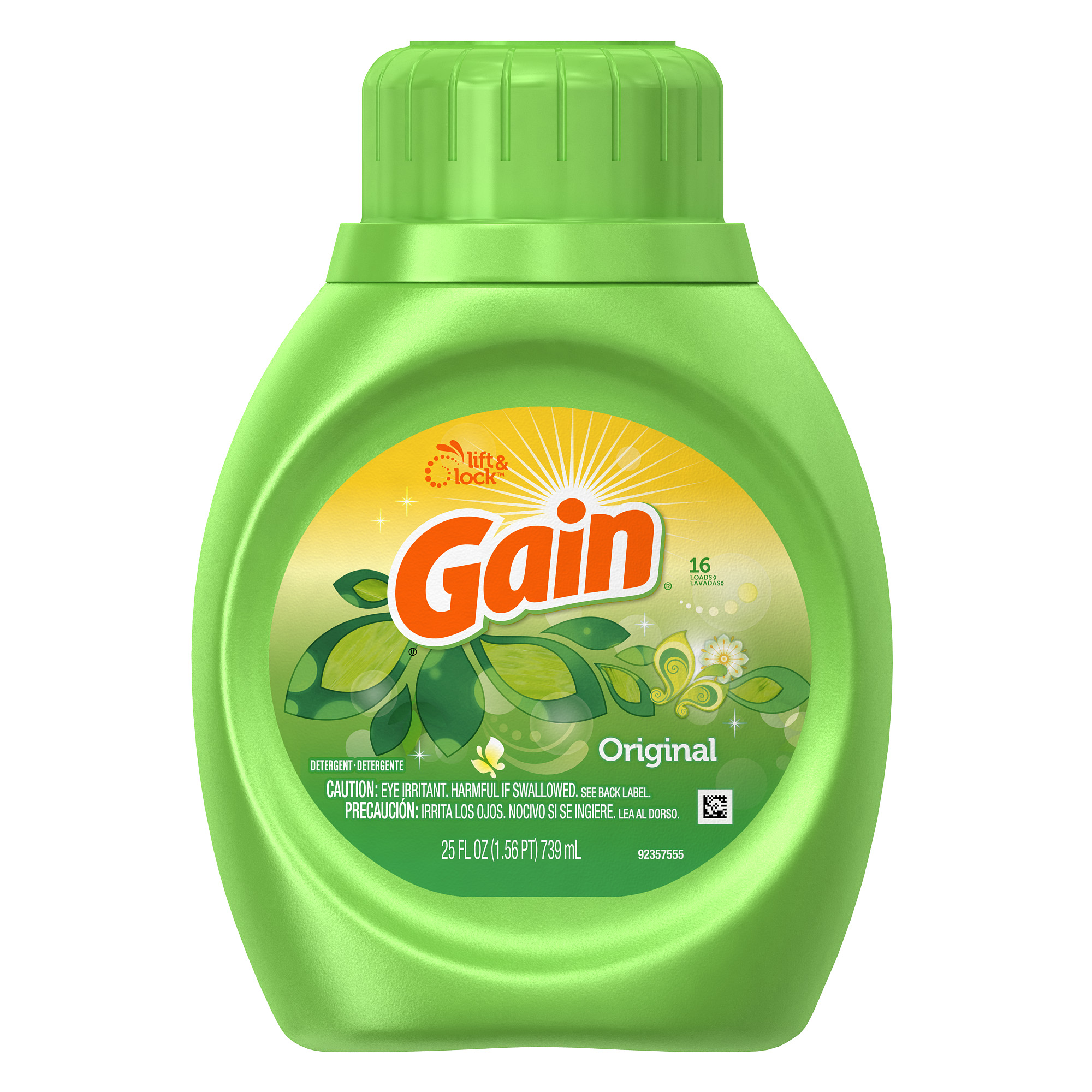 Gain Original Liquid Detergent 16 Loads 739ML