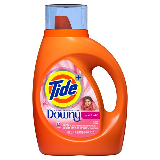 Tide Liquid 2X He With Downy 1.47L