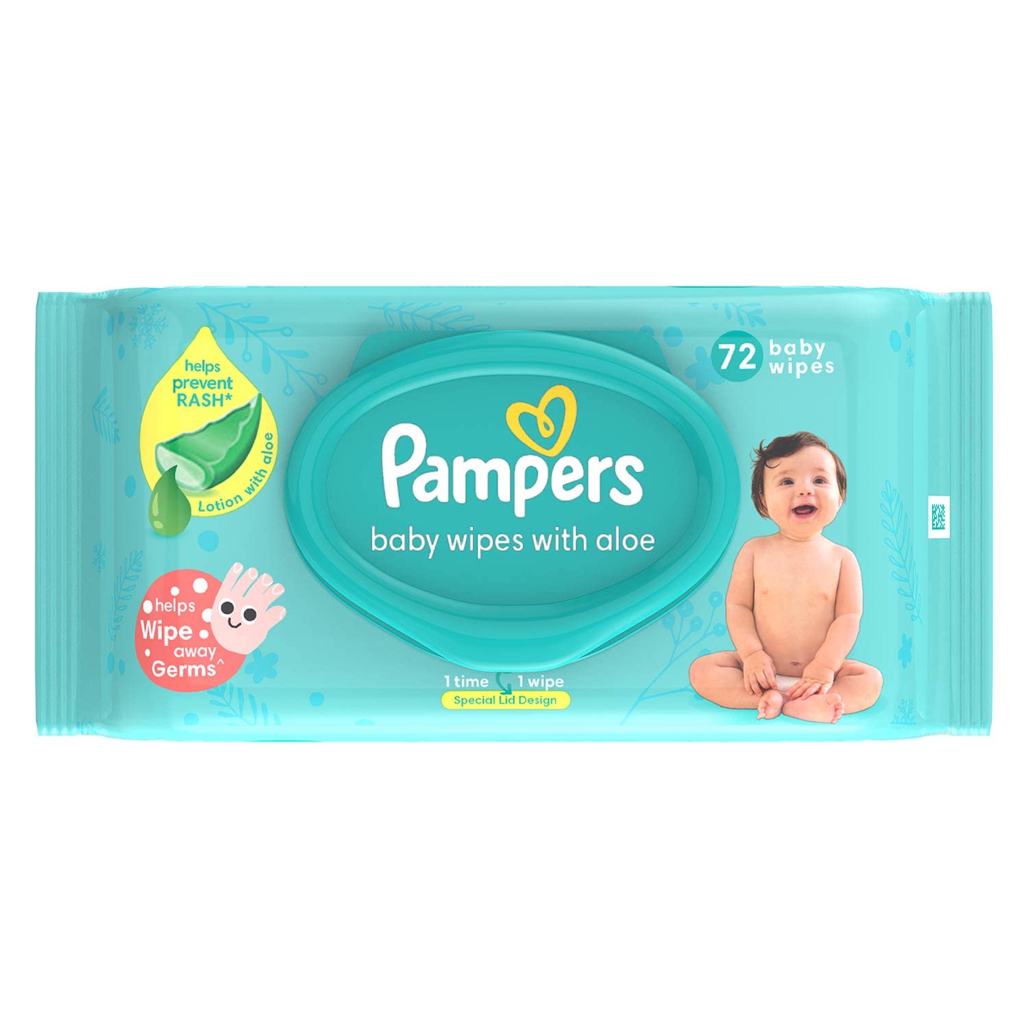 Pampers Baby Wipes Scented 72X (Each)