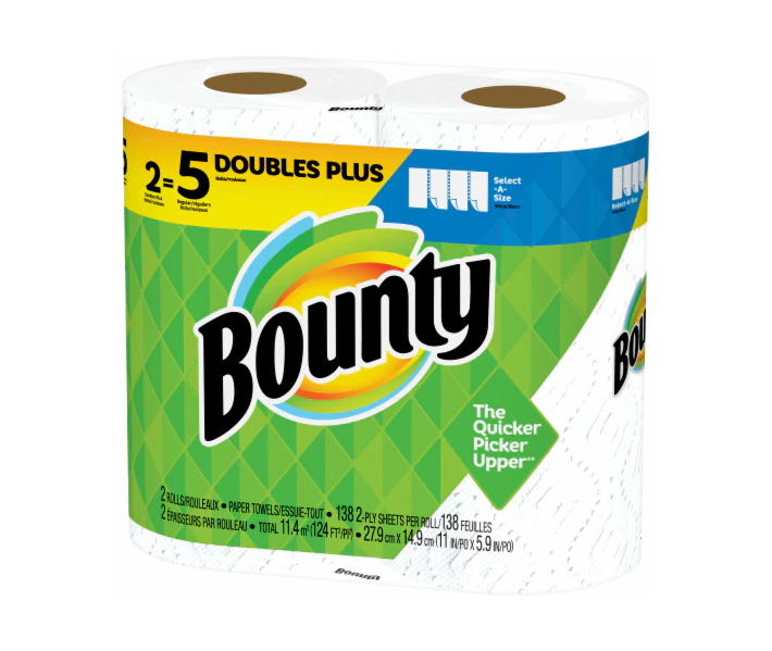 Bounty 2 Double Plus White Roll (Each)
