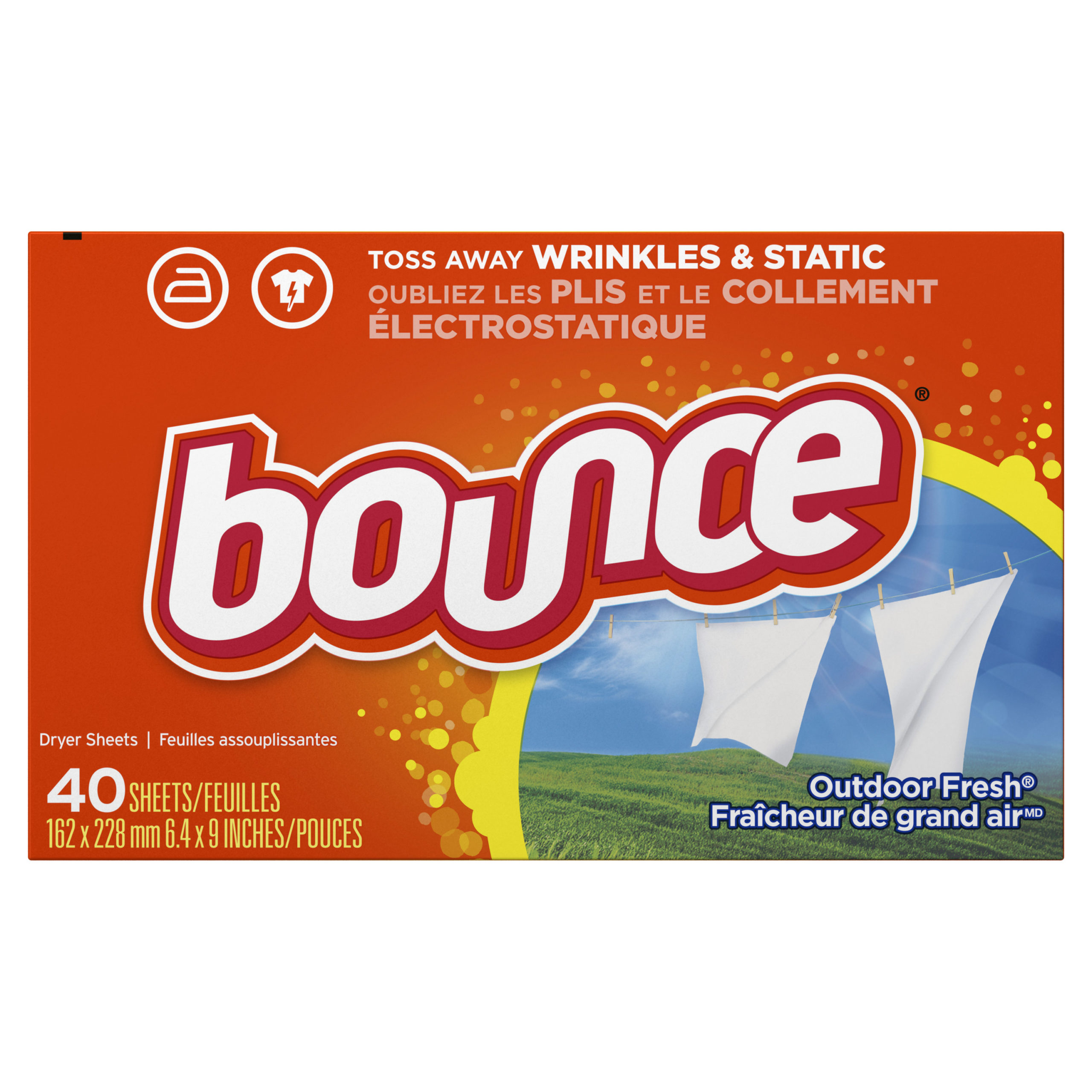 Bounce Sngl Sheets Sc 40X (Each)