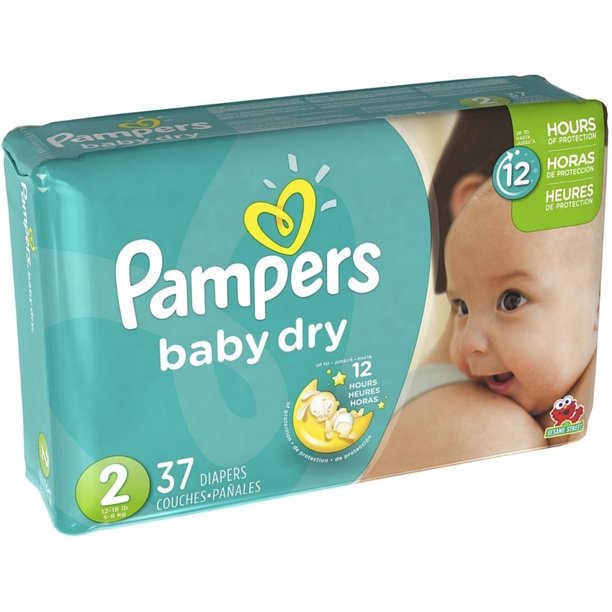 Pampers Baby Dry Sz2 37X (Each)