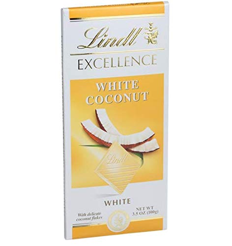 Lindt Excellence White Coconut 99G