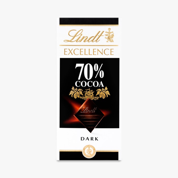 Lindt Choc Bar Excellence 70% Cocoa 99G