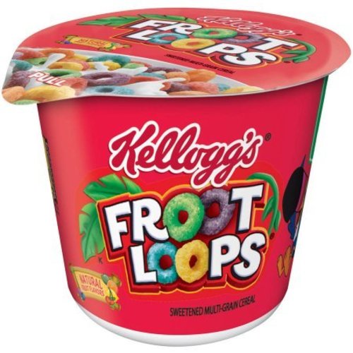 Kelloggs Fruit Loop Cereal Cup 42G