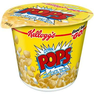 Kelloggs Corn Pops Cereal Cup 42G