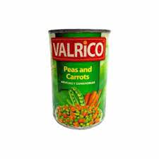 Valrico Peas & Carrots 454G