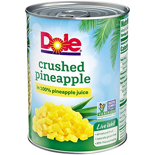 Dole Crushed Pineapple juice 567G