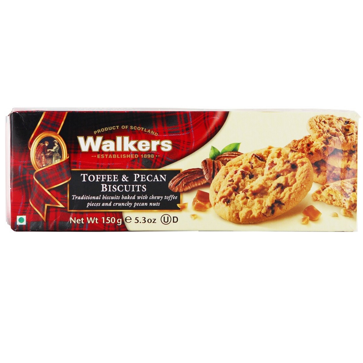 Walkers Toffee Pecan Biscuit 150G