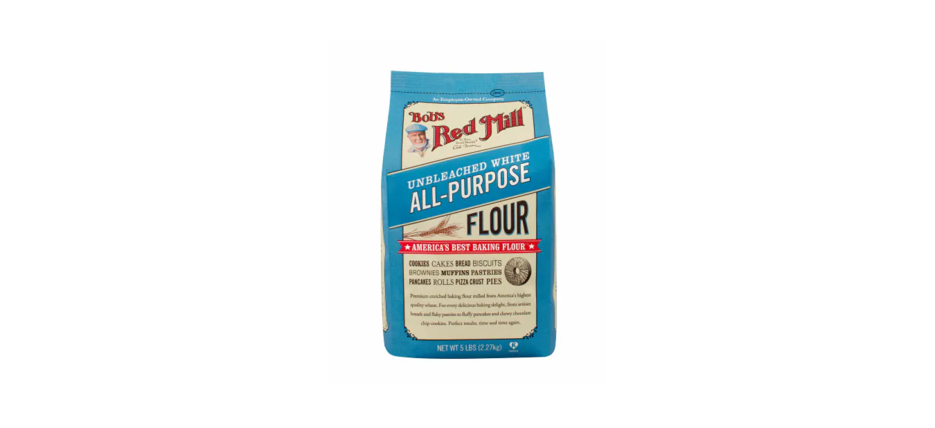 BOBS RED MILL UNBLEACHED WHITE ALL PURPOSE FLOUR 2.27KG