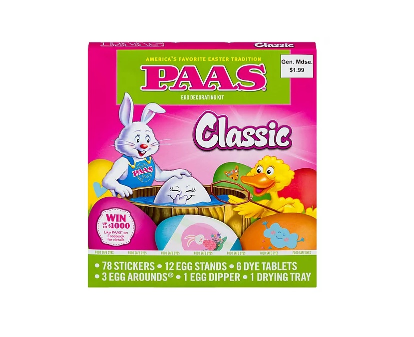 Paas Medium Egg Color (Each)