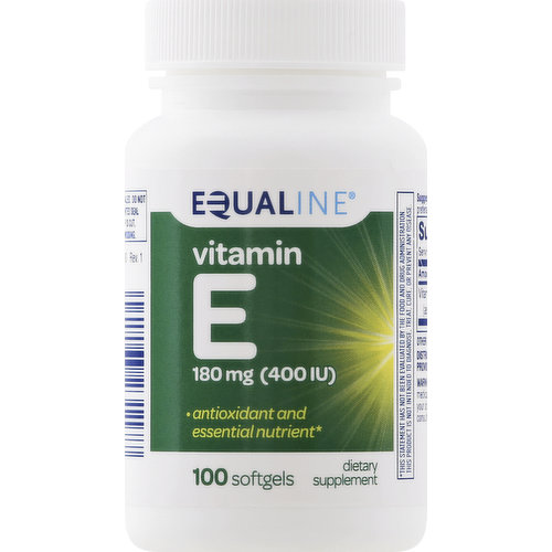 Equaline Vitamin E 400Iu 100X (Each)