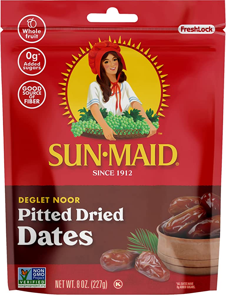 Sunmaid Pitted Dates 227G