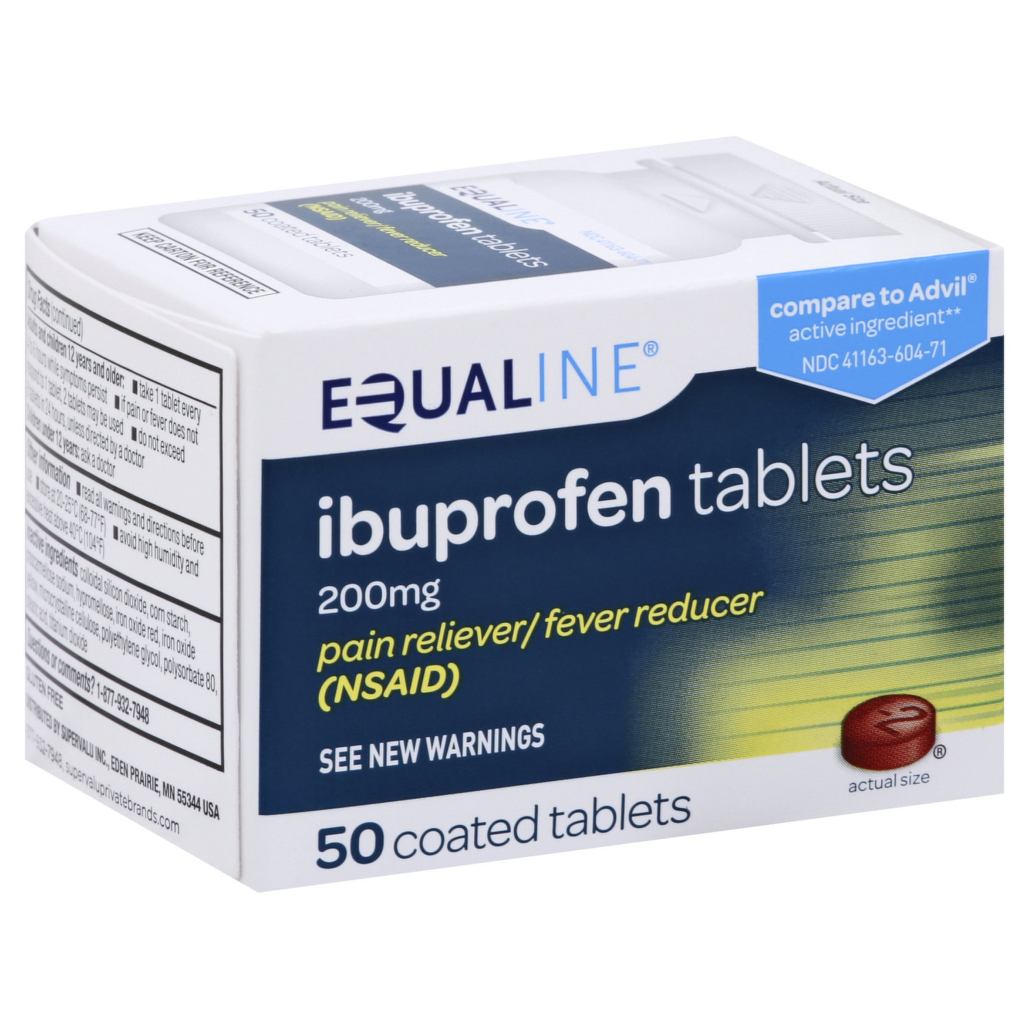 Equaline Ibuprofen 200Mg Cap 50X (Each)