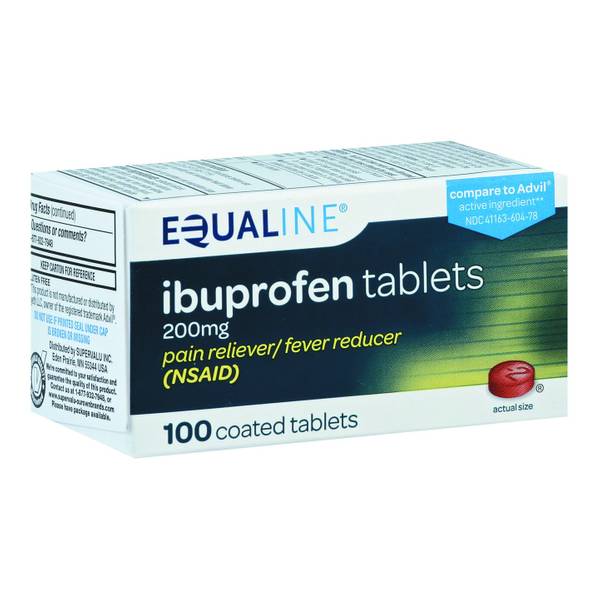 Equaline Ibuprofen 200Mg 100X (Each)