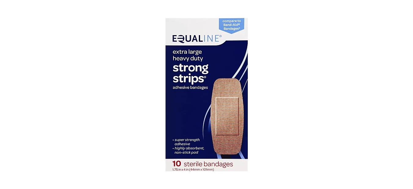 Equaline Bandage Shr Srip 10X (Each)