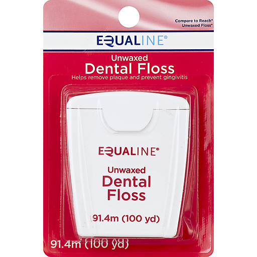 Equaline Floss Unwaxed 100Yd (Each)