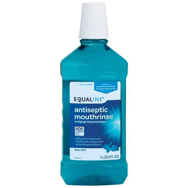 Equaline Mouthwash Antiseptic Mint Rinse 1L
