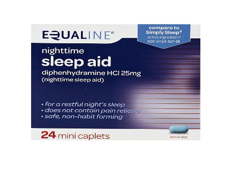 Equaline Nighttime Sleep Aid 24X (Each)