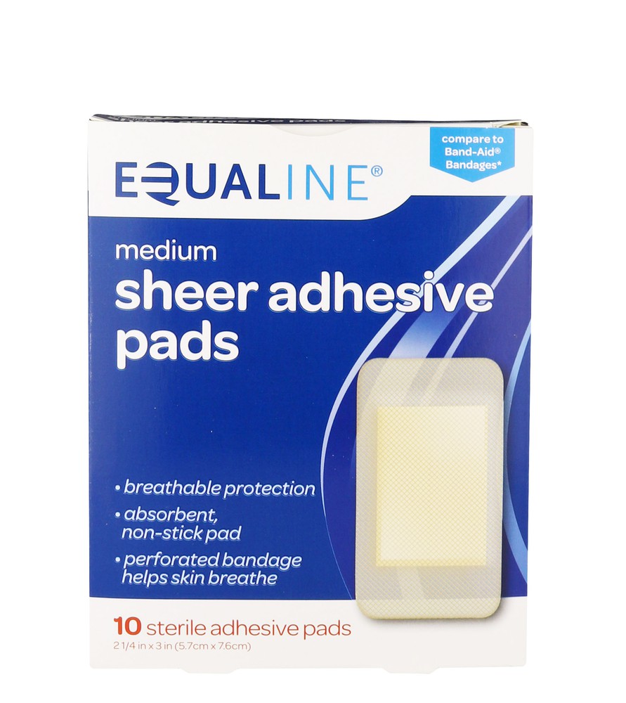 Equaline Adhesive Pads 2X3 10X (Each)