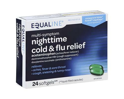 Equaline Nitetime Cold Flu 24X (Each)