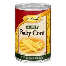 Roland Whole Baby Corn 425G