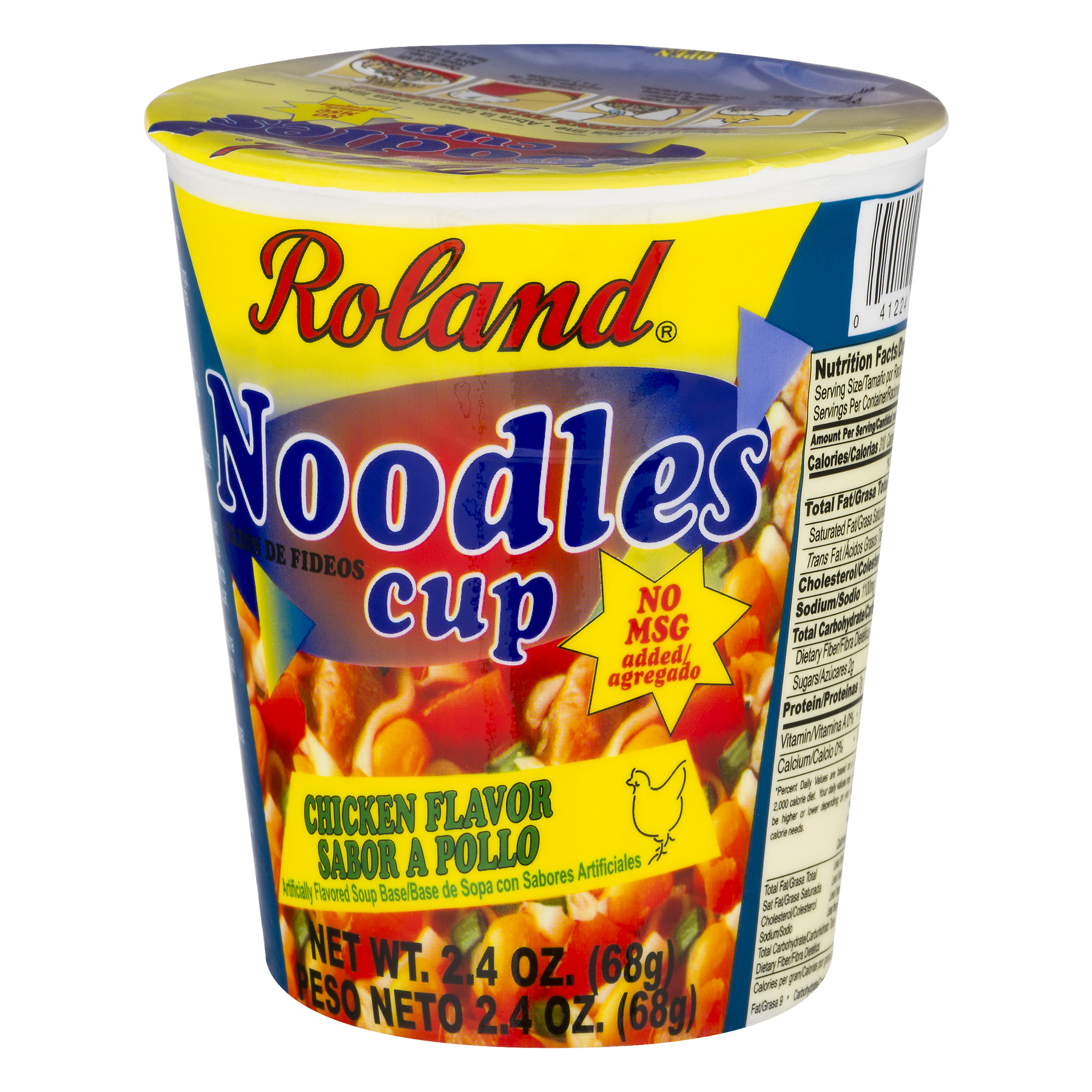 Roland Noodles Cup Chicken 68G