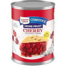 Comstock More fruit Cherry Pie Filling 595G