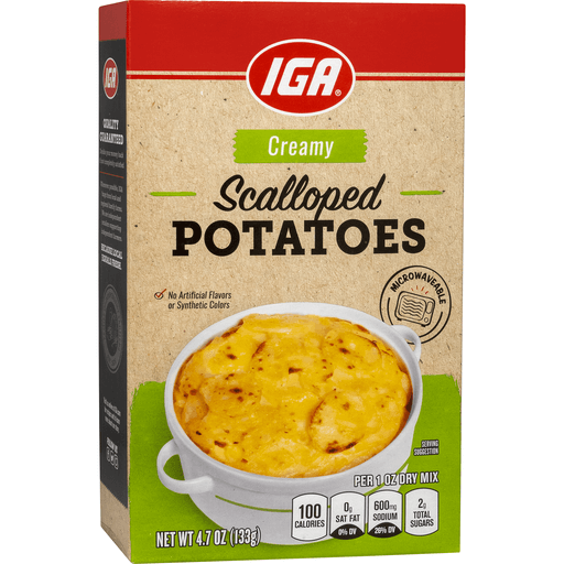 Iga Potatoes Scallop 133G