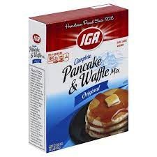 Iga Complete Pancake & Waffle Mix 907G