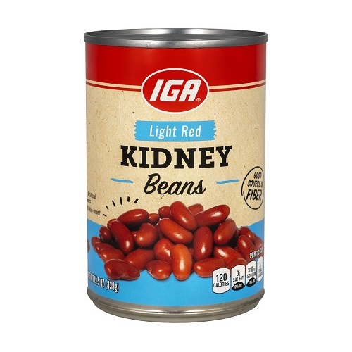 Iga Beans Lt Red Kidney 425G