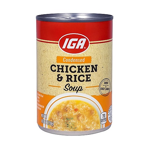 Iga Chicken Soup With Rice 298G
