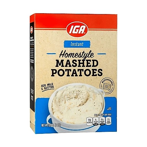Iga Instant Mash Potatoes 377G