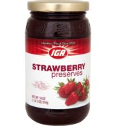 Iga Preserves Strawberry 510G
