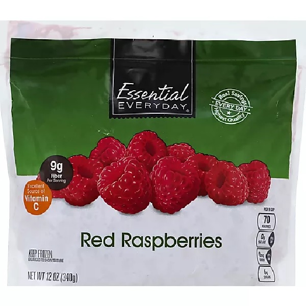 Essential Everyday Raspberries 340G