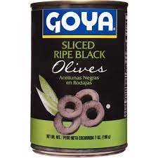 Goya Sliced Black Olive 170ML