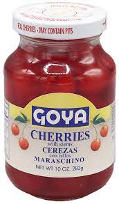 Goya Red Cherries Glass 283G