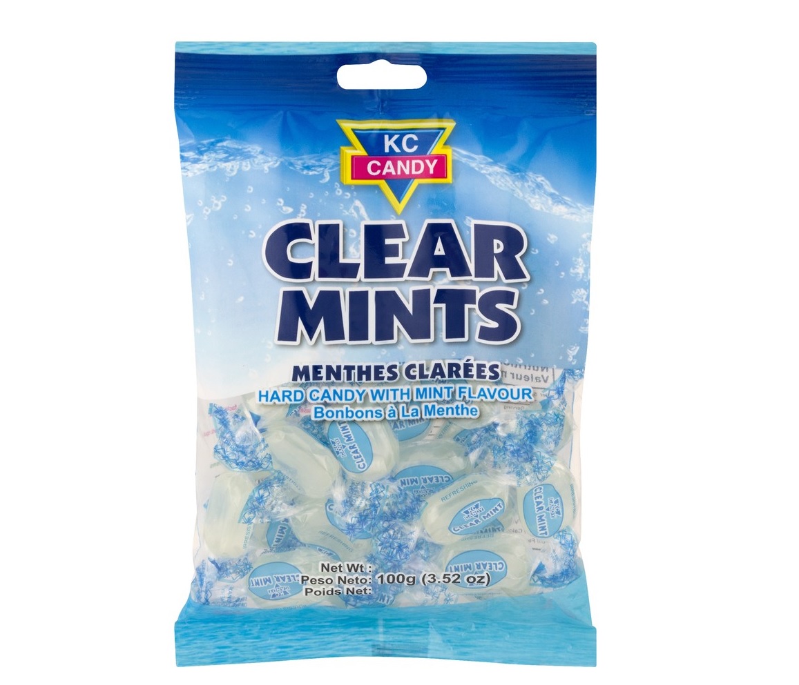Kc Candy Clear Mints 90G