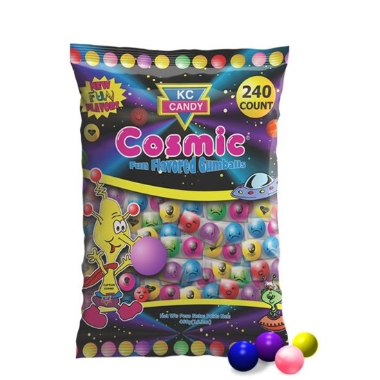 Kc Candy Cosmic Gumballs 125G