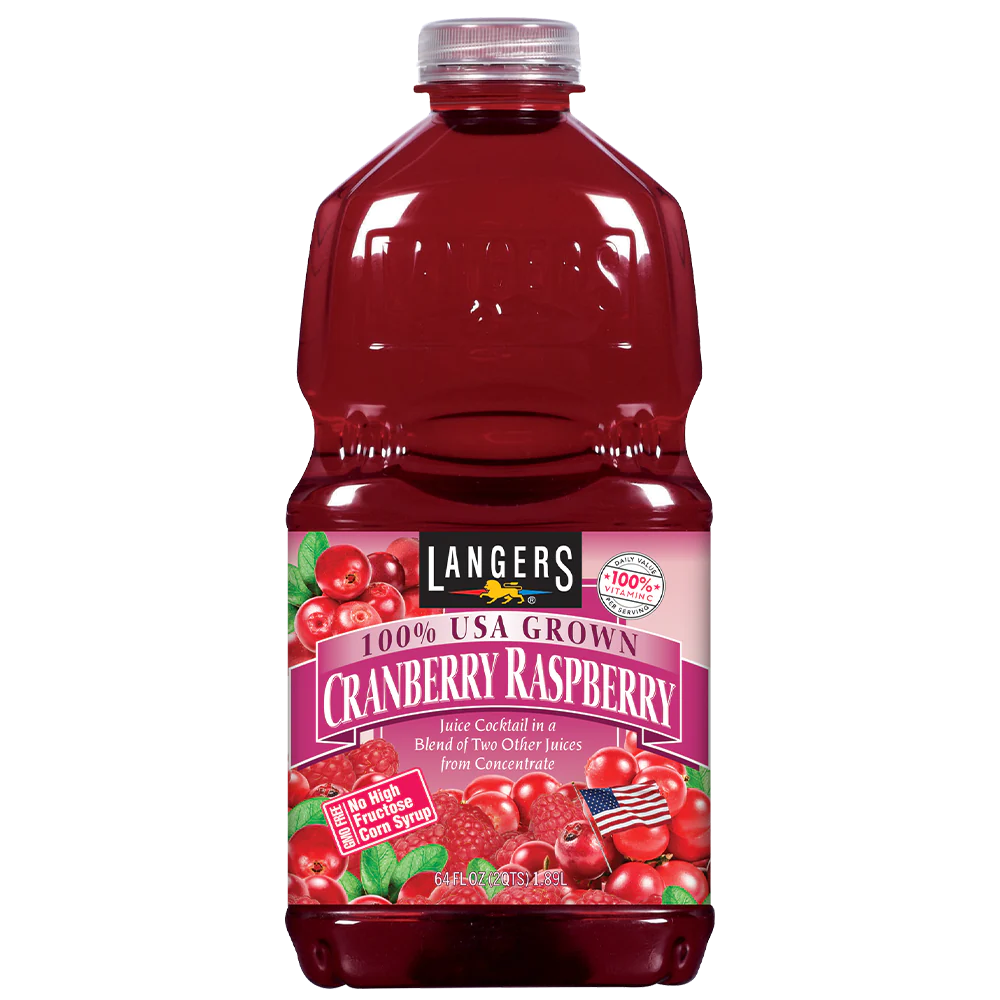 Langer Cranberry Raspberry Juice 1.89L